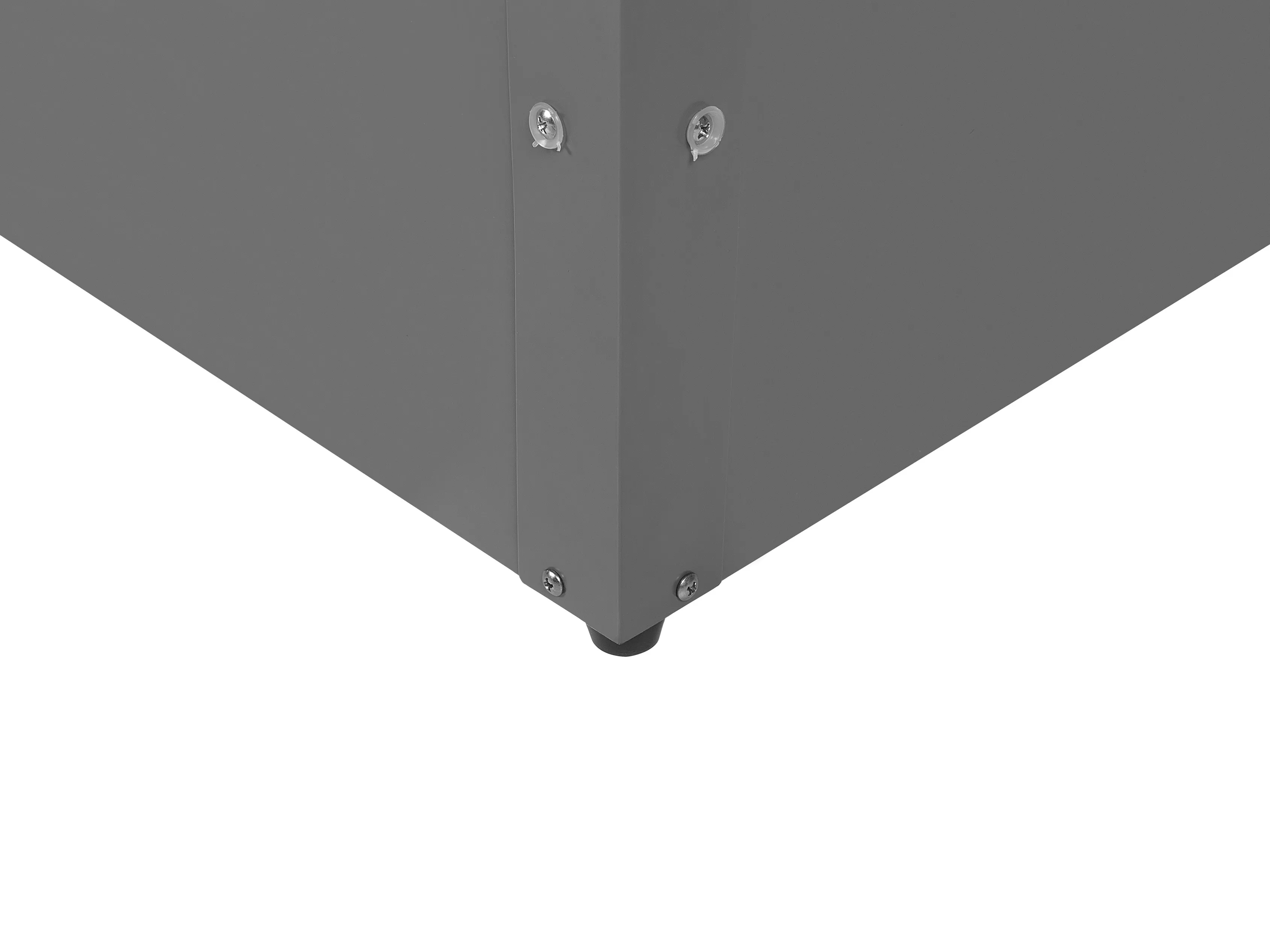 Kussenbox CEBROSA 132 cm 62 cm Grijs