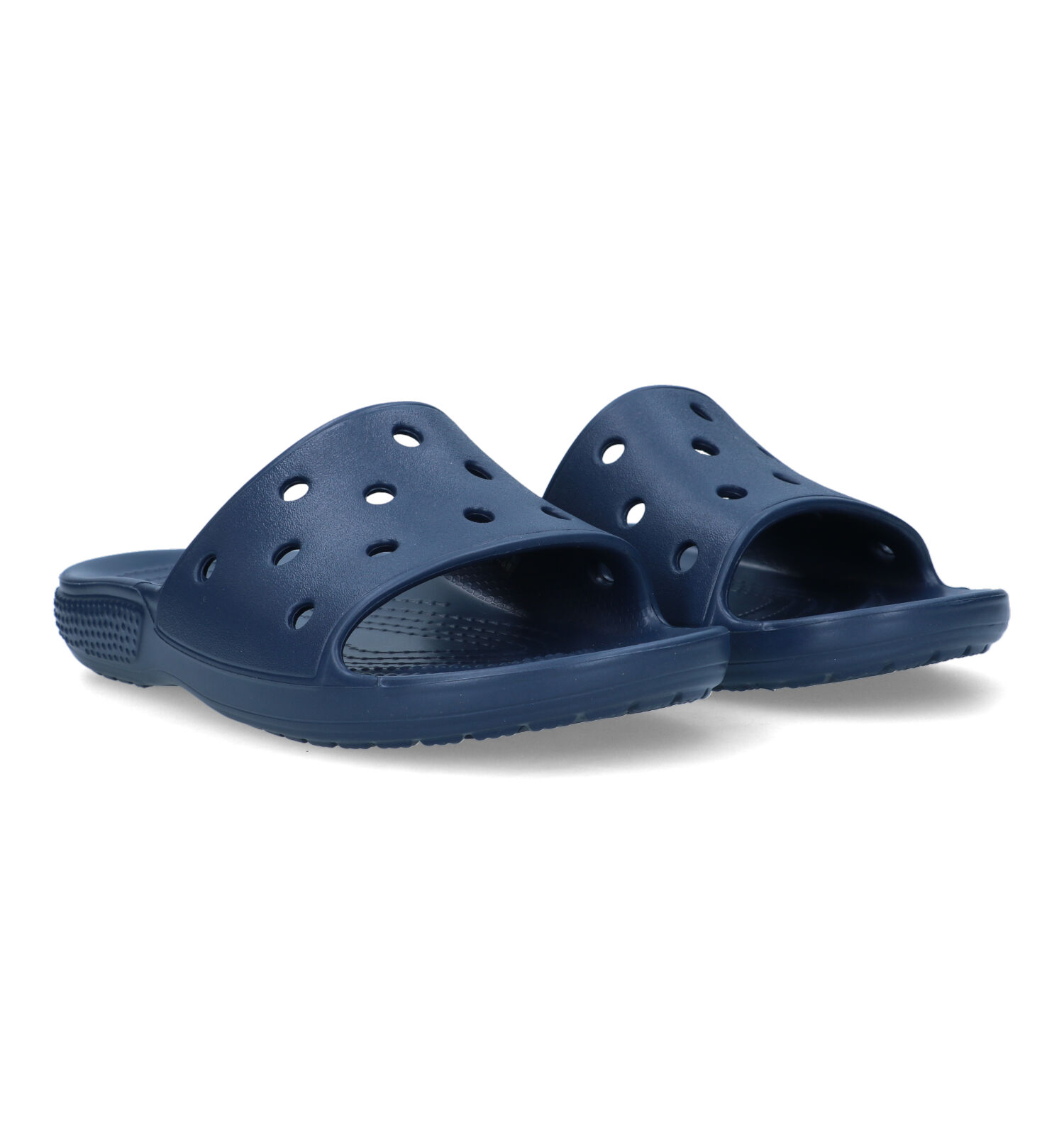 Badslippers blauw