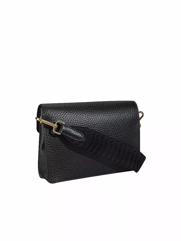 GIANNI CHIARINI Ledertasche - Umhängetasche CORALLO schwarz