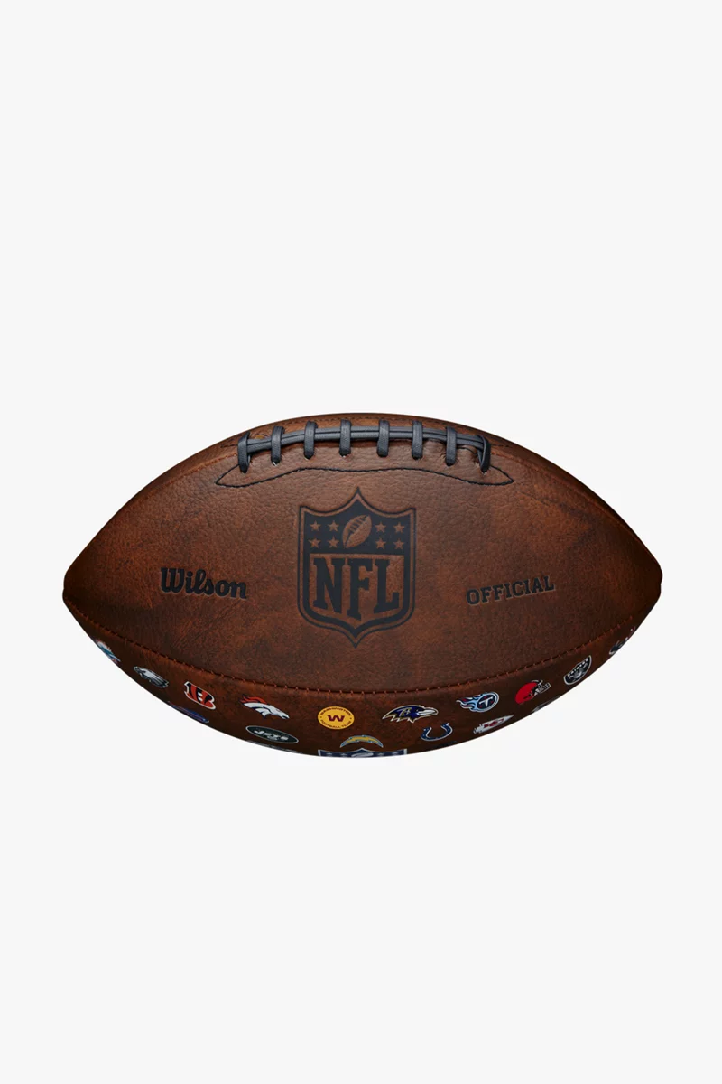 Wilson NFL Offiziell Throwback FB 32 Team Logo American Football