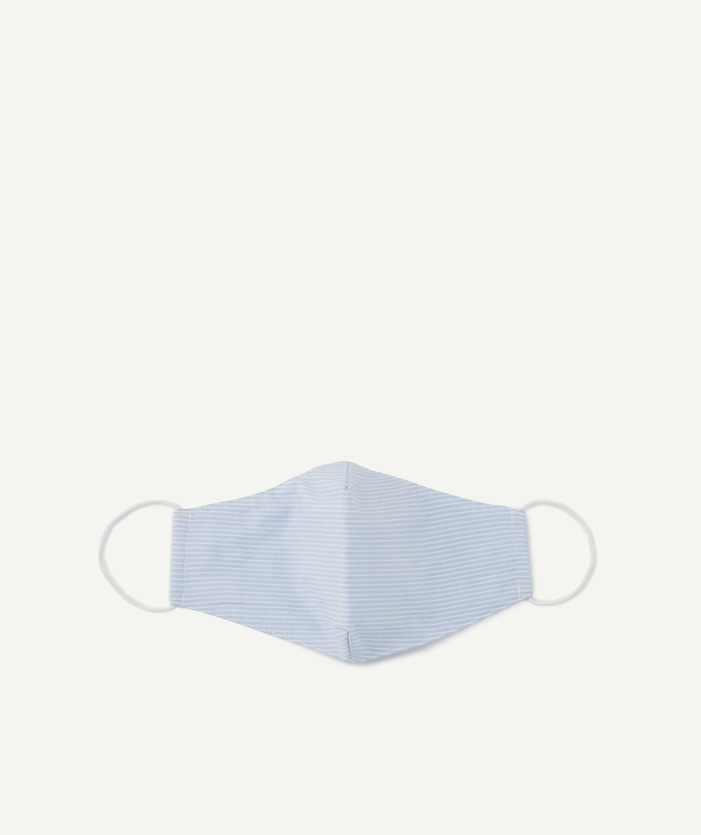 LE MASQUE ADULTE BLEU CHAMBRAY EN TISSU - CATÉGORIE 1
