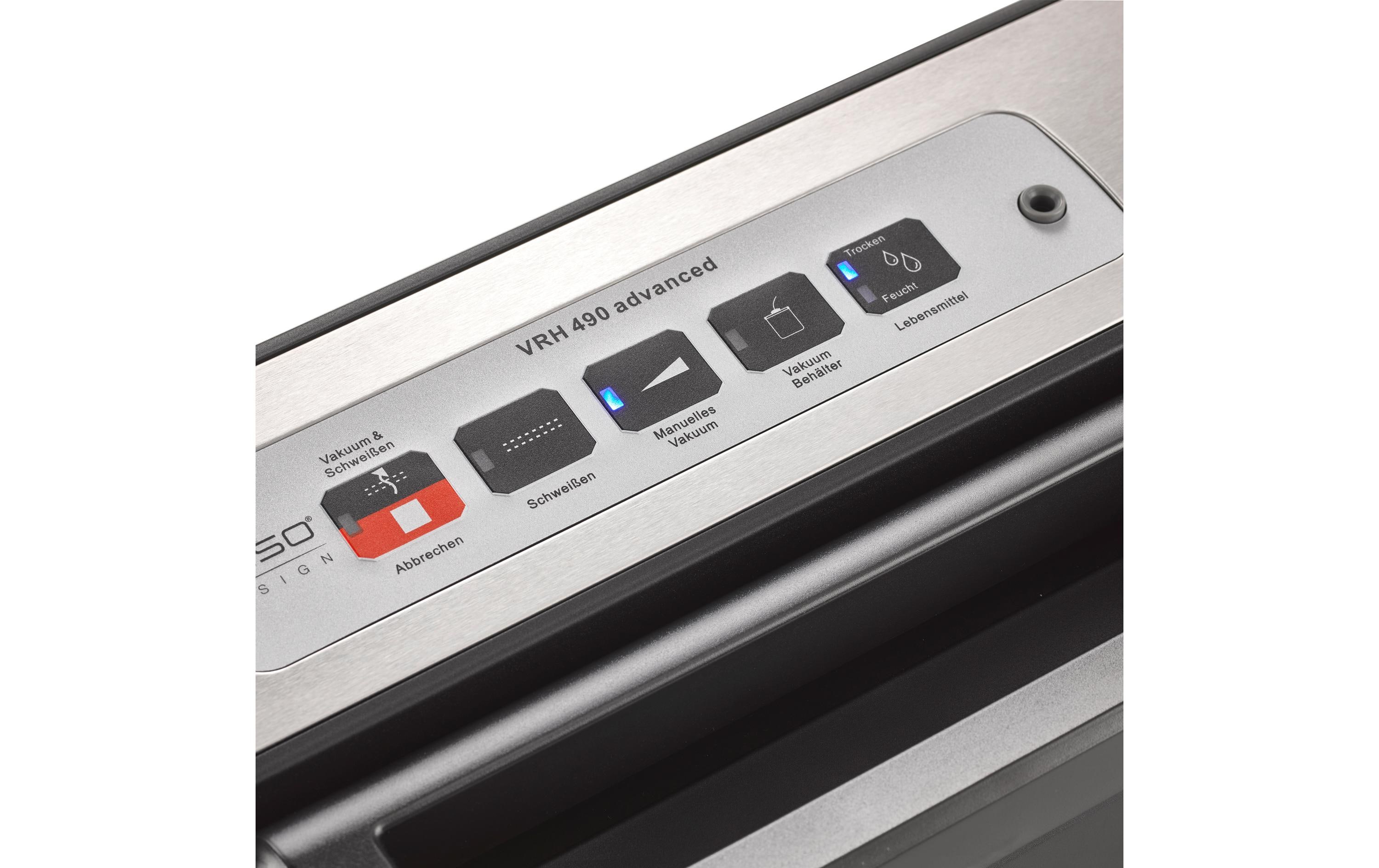 Vakuumiergerät VR 490 Advanced Schwarz<br>Automatisches Vakuumiersystem
