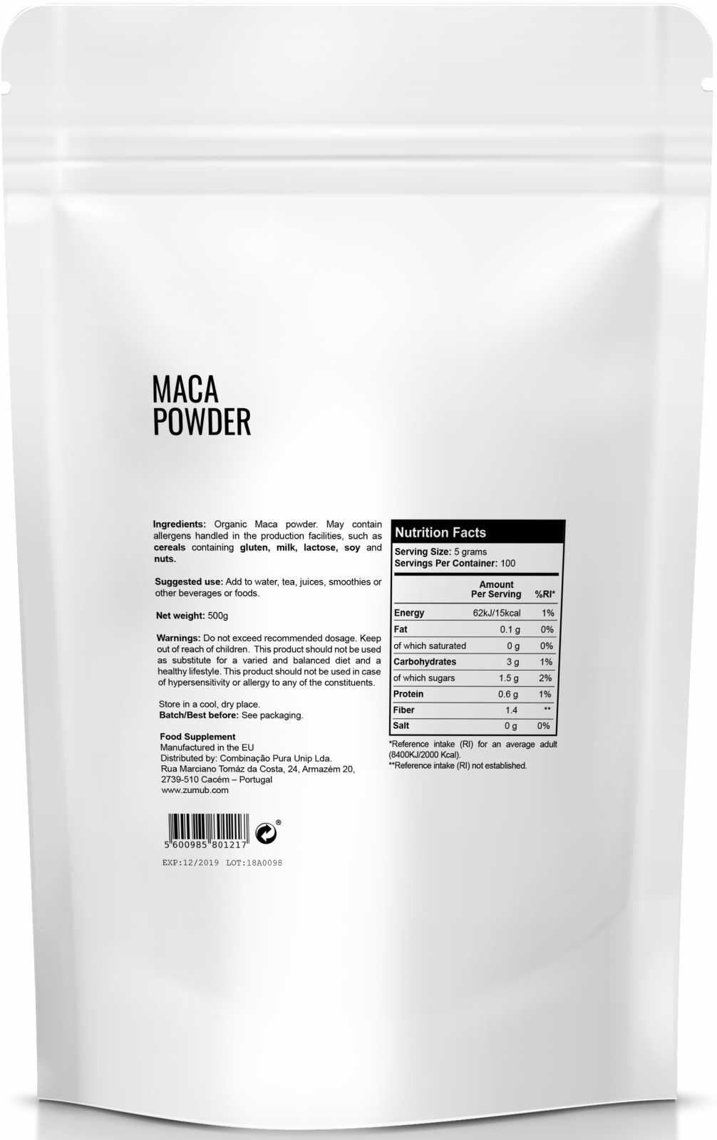 Zumub Maca 250g