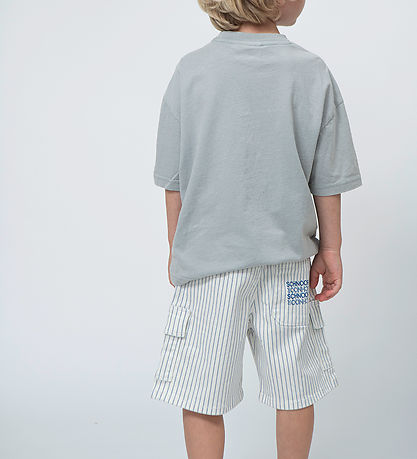 Sofie Schnoor Shorts - Blåe Striped