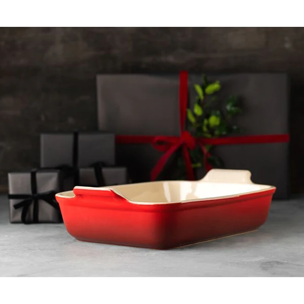 Plat rectangulaire céramique 19 cm Cerise Le Creuset