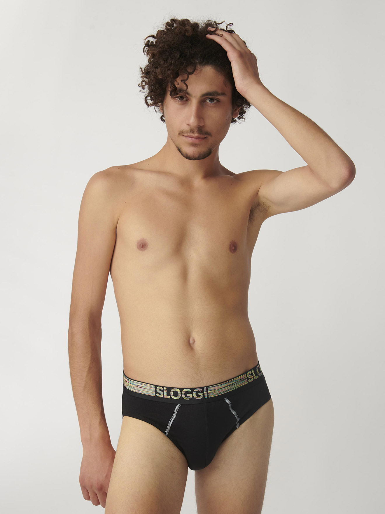 Lot de 2 slips midi GO ABC Natural