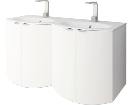 Badkamermeubel Baden Haus Onda BxHxD 69 x 70 x 51 cm Frontkleur wit mat mat