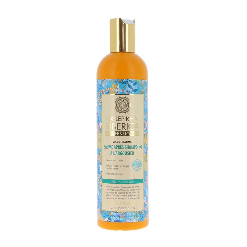 Baume après-shampooing à l'argousier Volume maximal