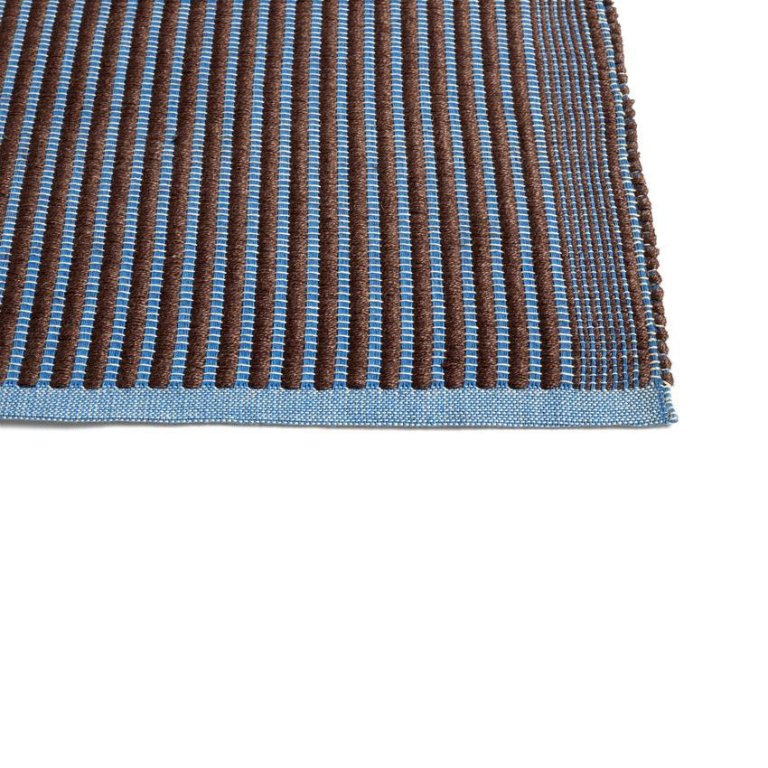 Hay Tapis vloerkleed 80x200 chestnut and blue