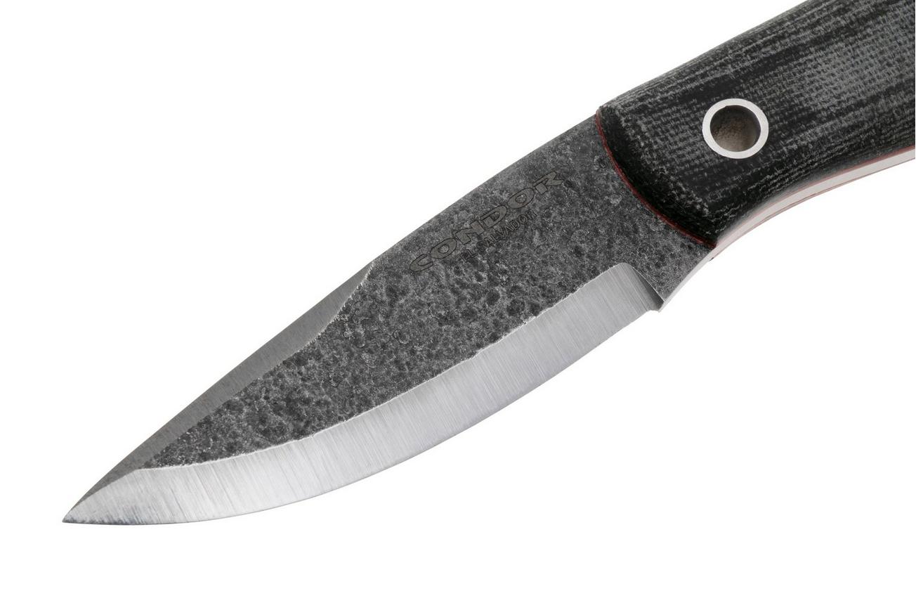 Condor Zhaoka Knife CTK821-30-HC, 1095 Carbon Steel, Micarta, vaststaand mes, Nemanja Bogdanov design