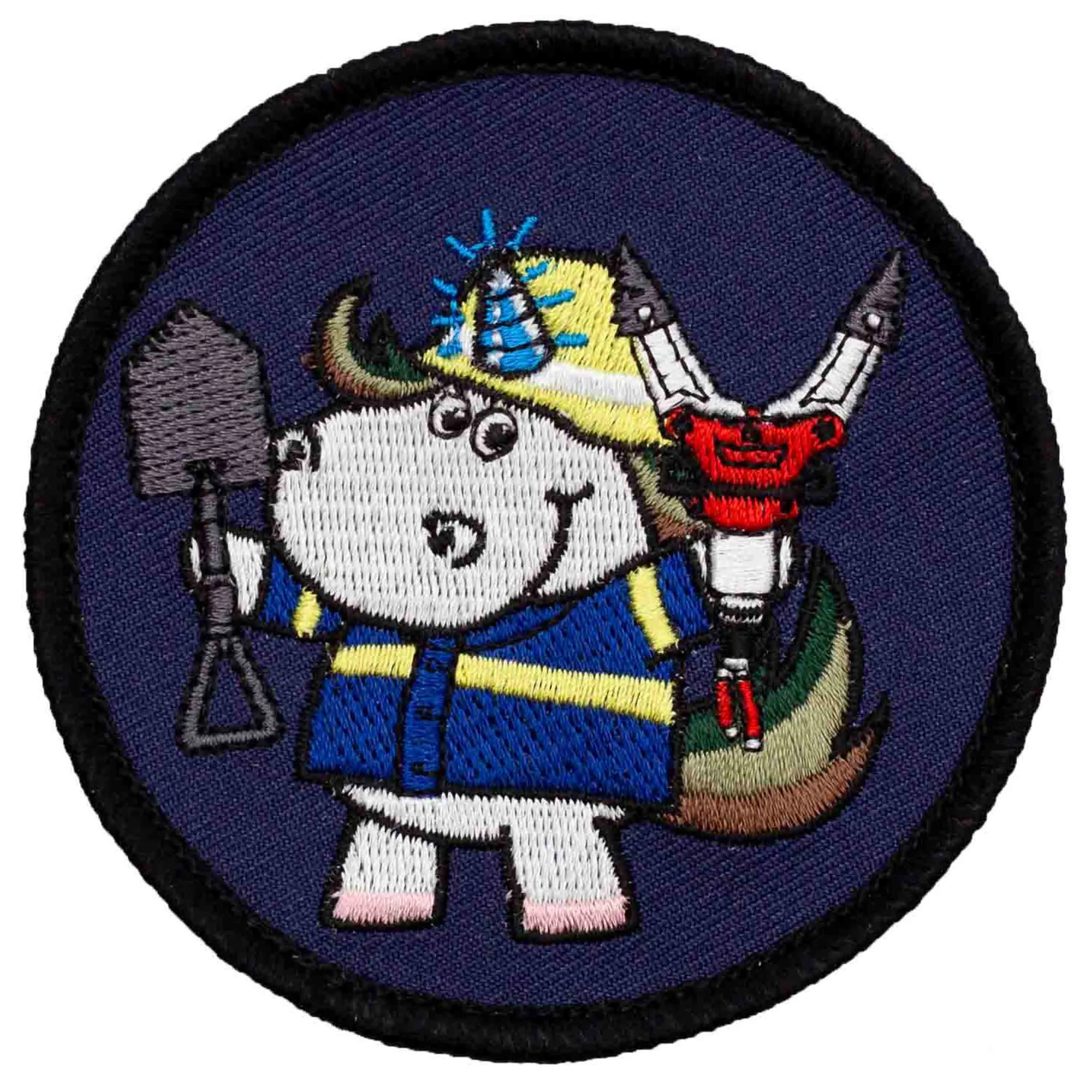 Café Viereck -  Patch THW Einhorn