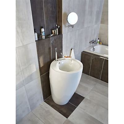 Carrelage sol et mur marron 30 x 60 cm Dourtio