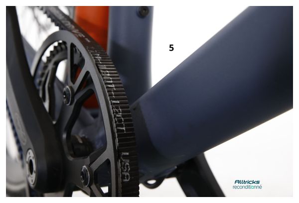 Vélo de Ville BMC 257 AL One Shimano Alfine 8V Courroie 700 mm Bleu Powder Steel 2023 -Produit Reconditionné
