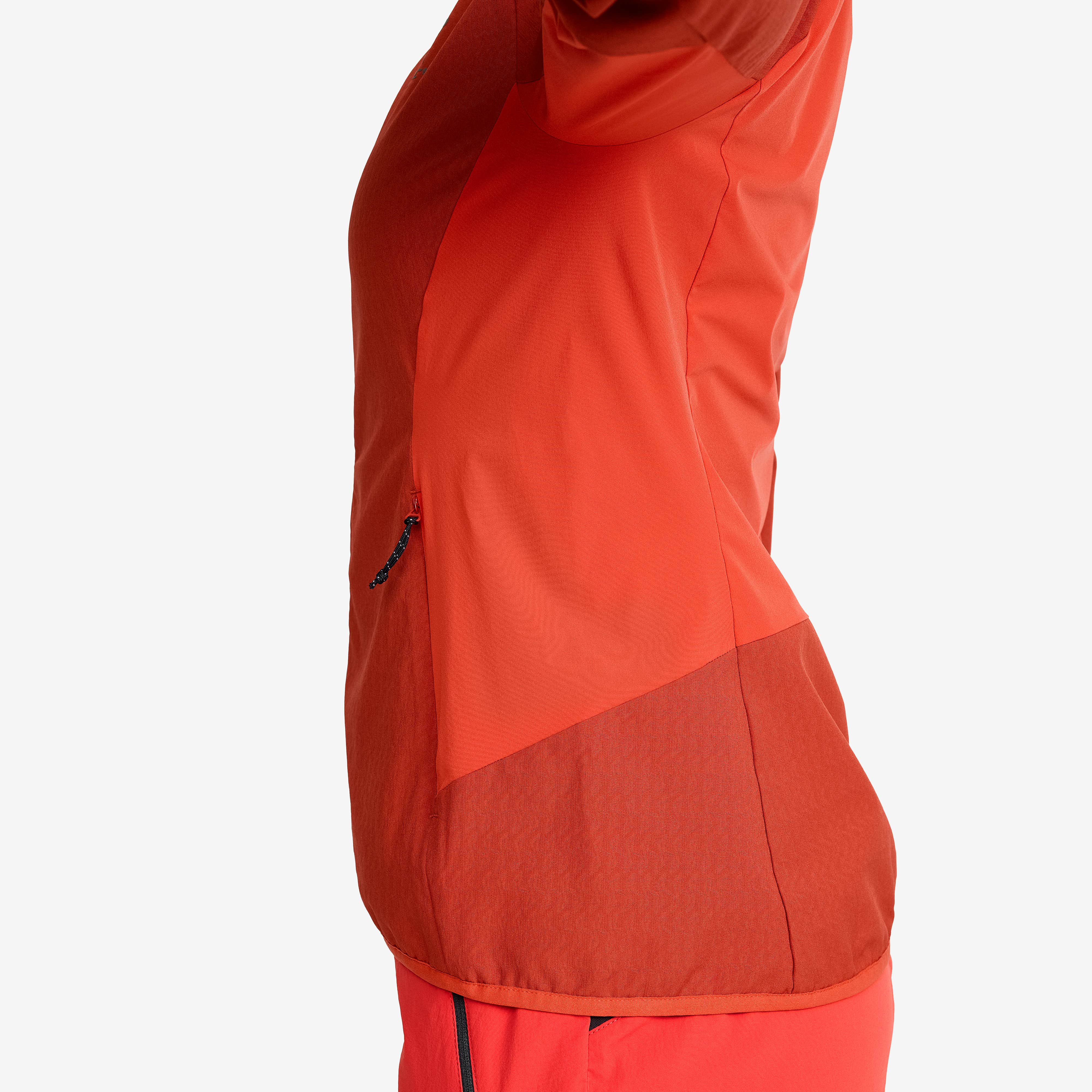 Distance Pro Wind Jacket Dame Aurora Red/ Bossa Nova