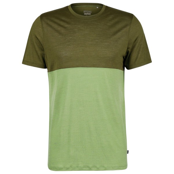 Stoic - MerinoChill MMXX. Göteborg Colorblock Tee - Haut en mérinos