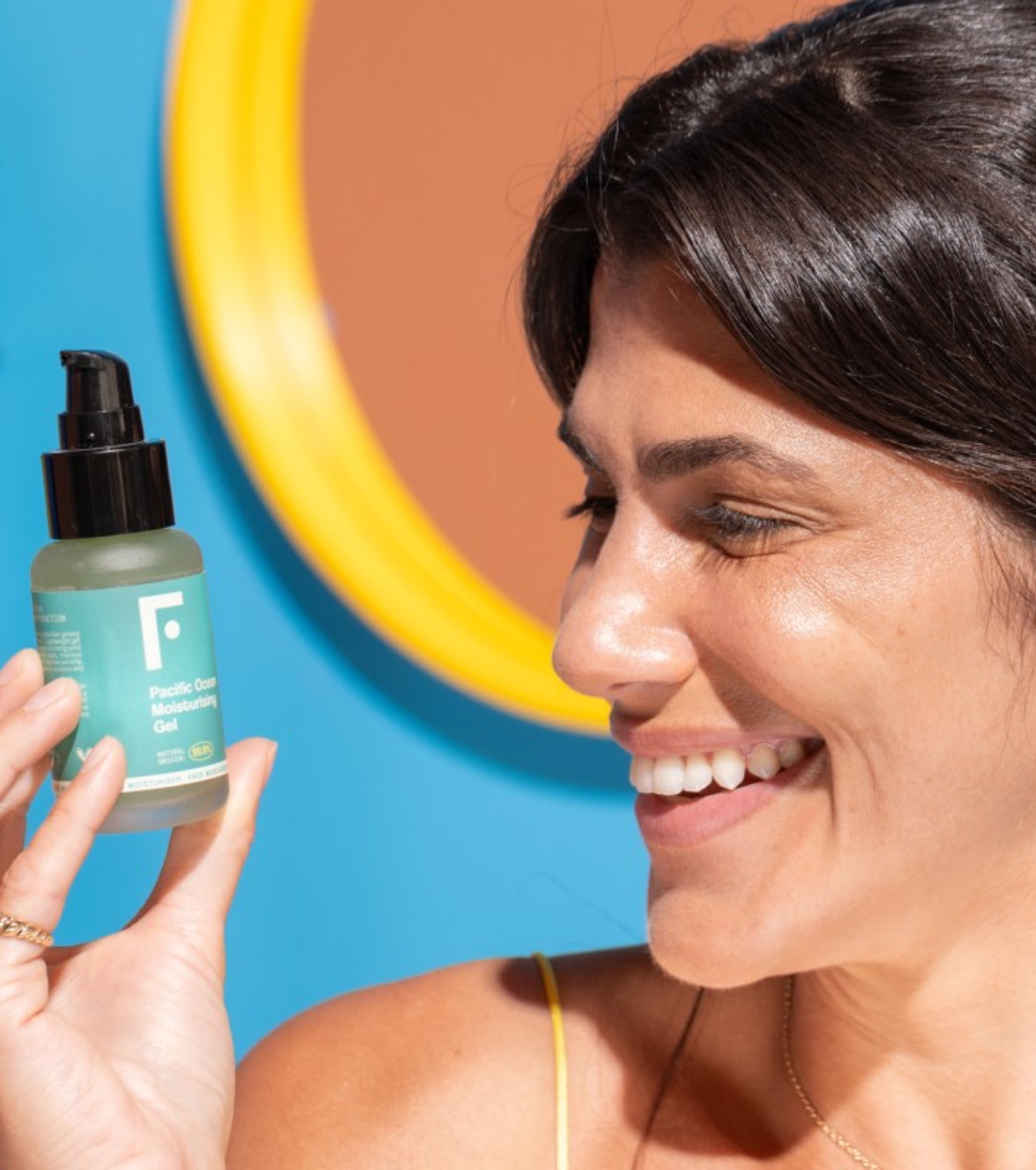 Freshly Cosmetics - Creme facial em gel hidratante Pacific Ocean - Pele mista e oleosa