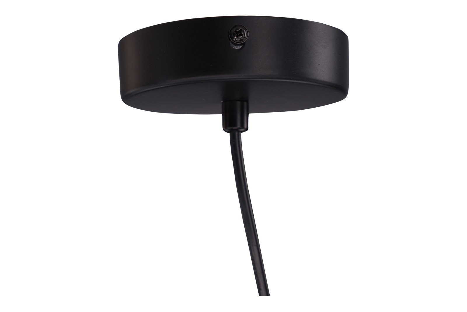 Varekil taklampe Skjerm i rotting med sort ledning
