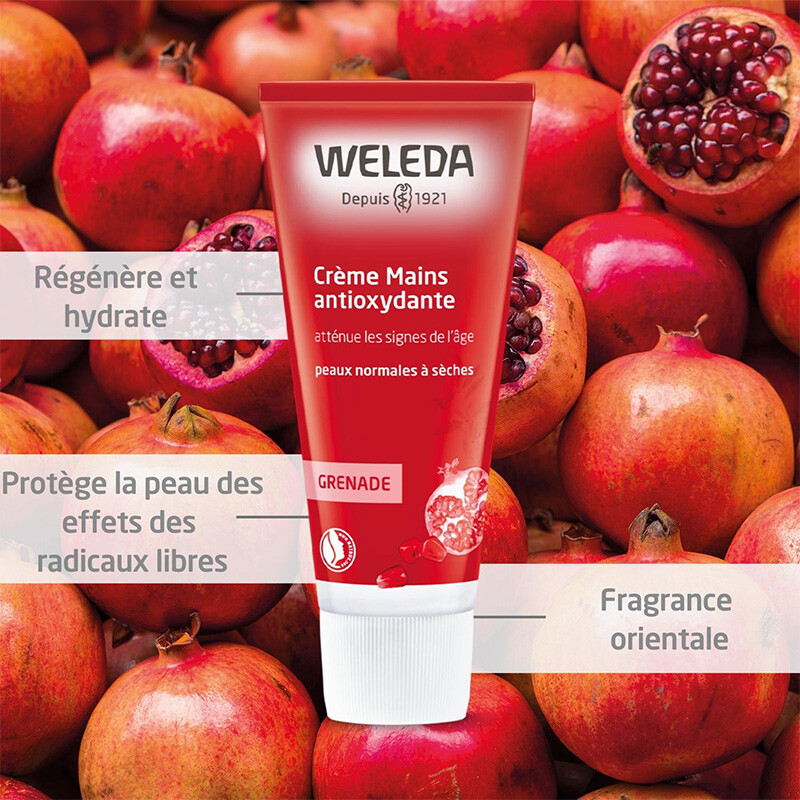 Crème mains antioxydante - Grenade - 50 ml