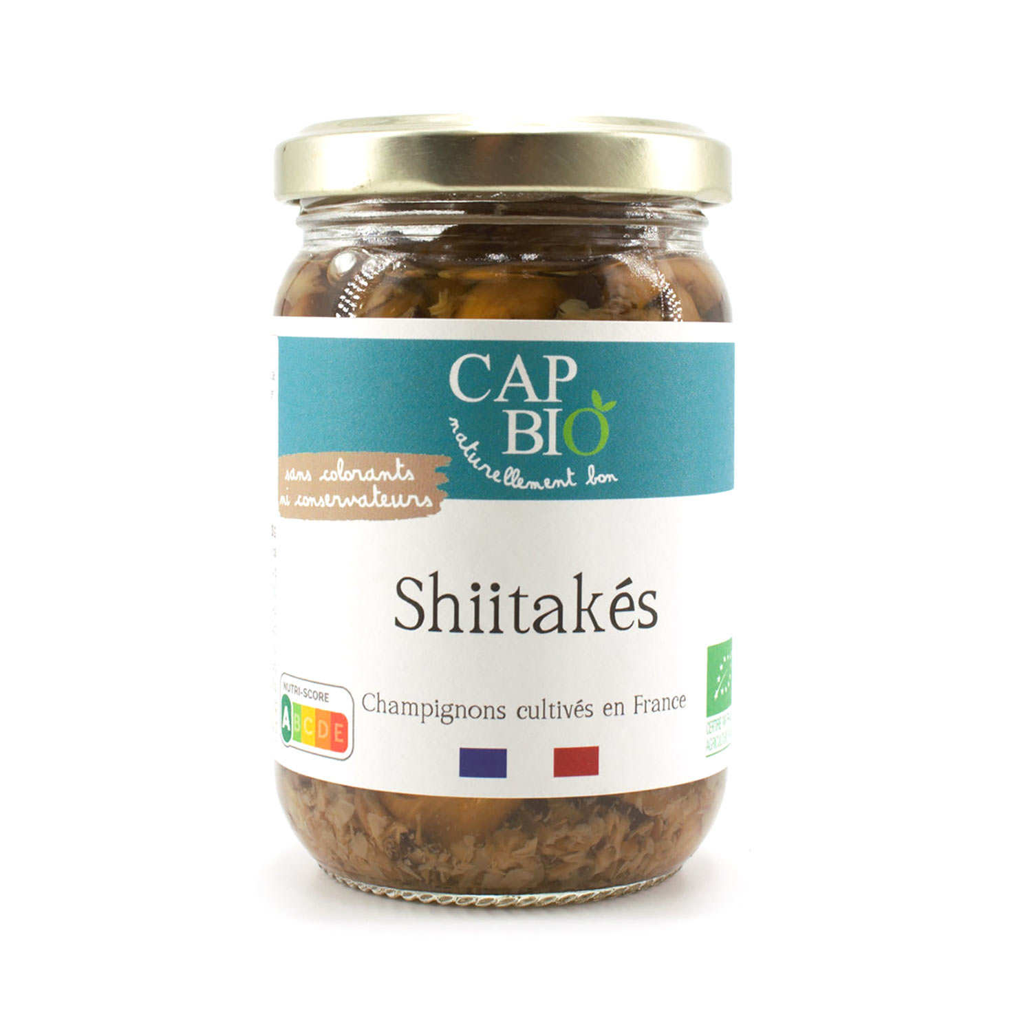 Shiitakés bio en conserve