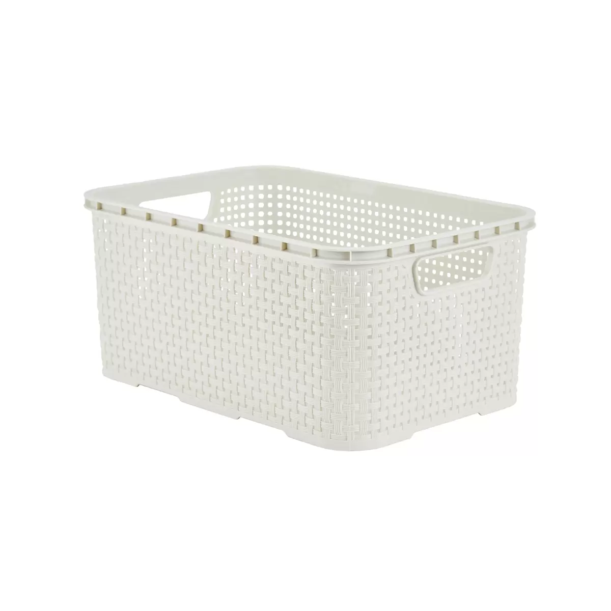 Schubladenbox Rattan Ondega anthrazit,weiss