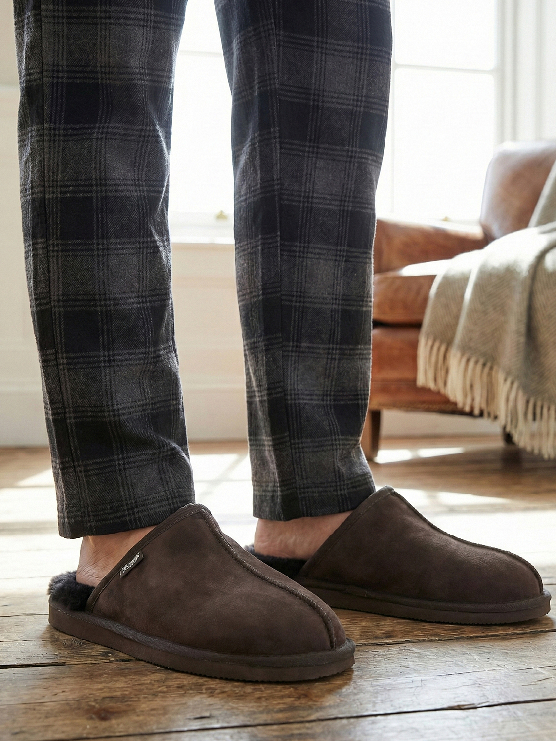 FOOT HUGGERS Haven Suede Tøffel