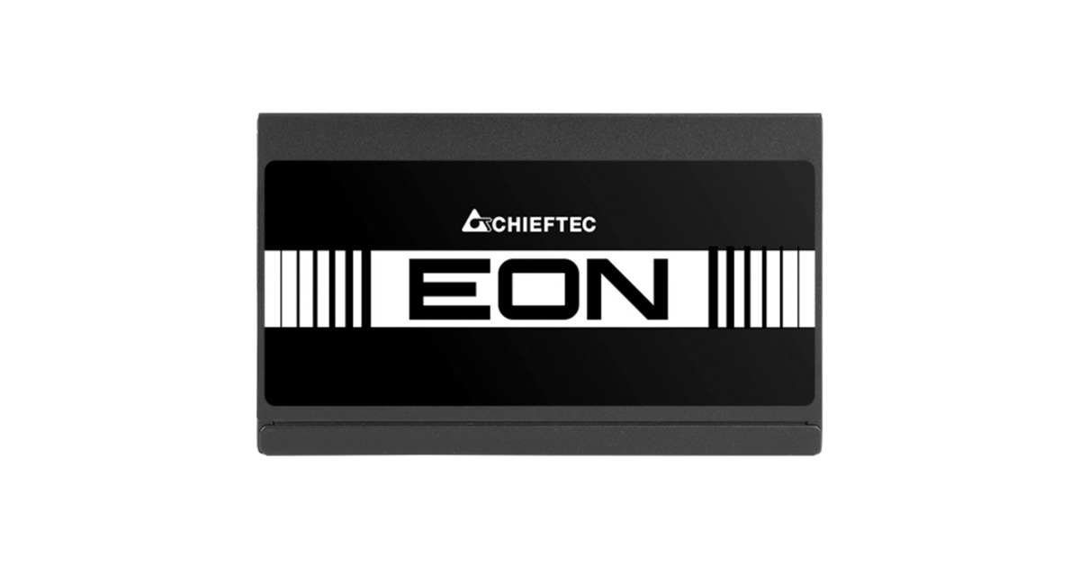 ChieftecEON ZPU-500S, 500 watt voeding   (Zwart, 1x PCIe)