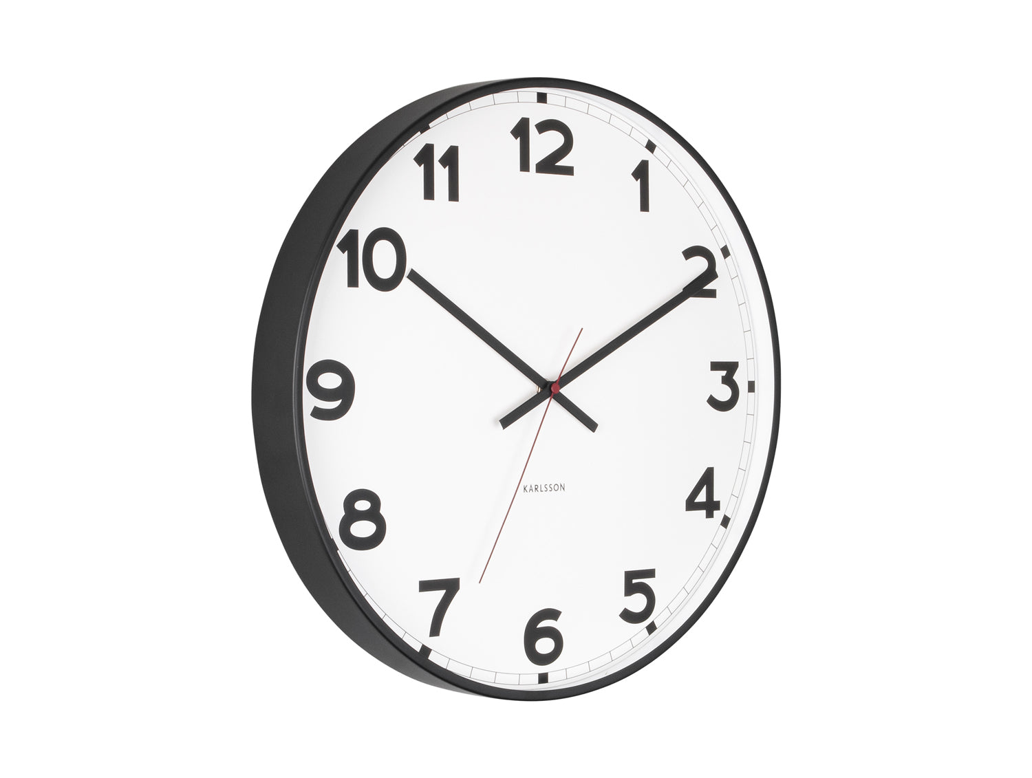 Karlsson - Wandklok New Classic - Medium - Wit - Ã40,6cm