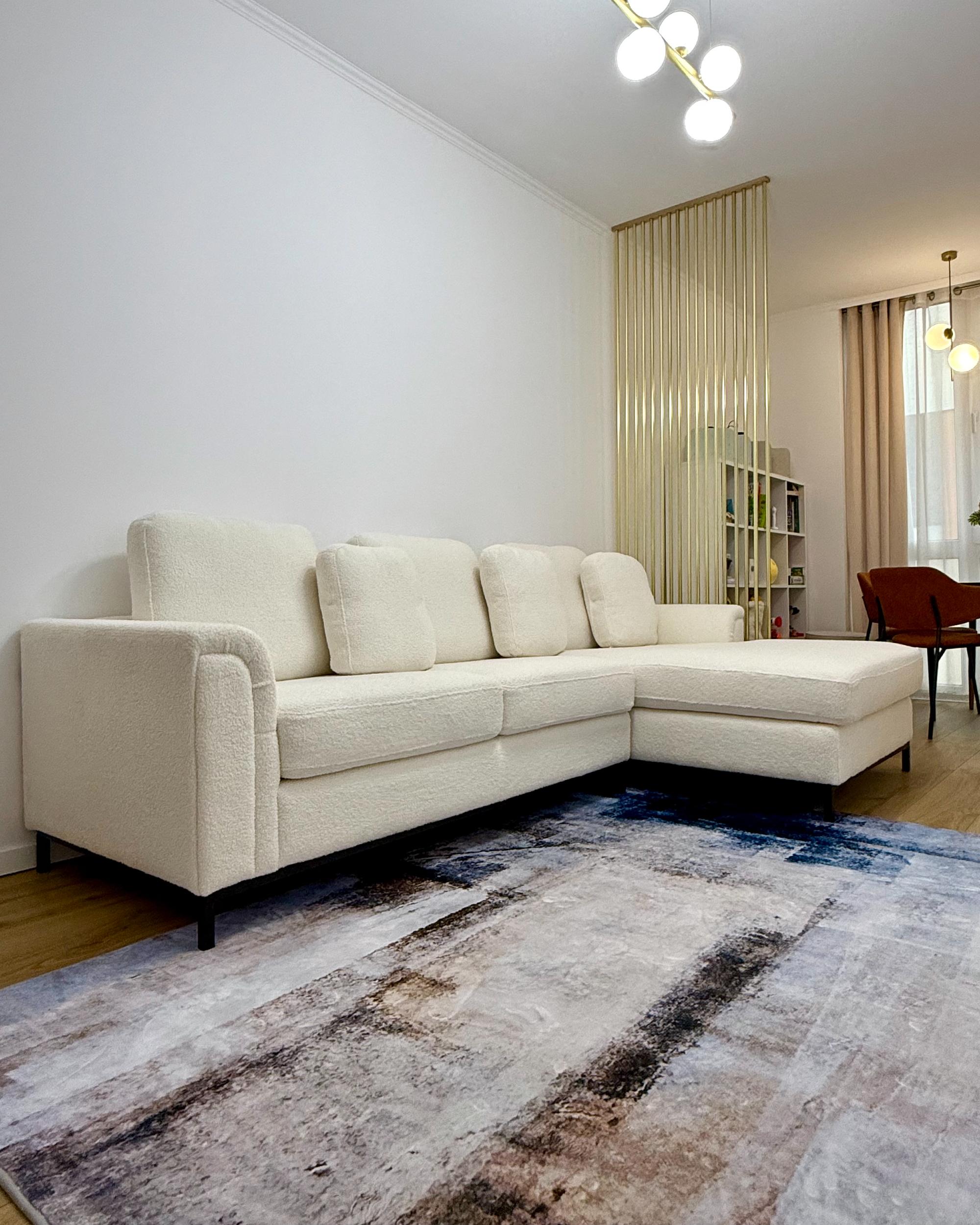 Vloerkleed TRABZON Beige 160 x 230 cm