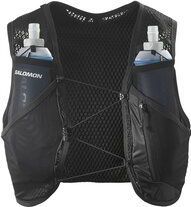 Salomon - Active Skin 4 Set - Hardlooprugzak - Zwart - 4 Liter - Inclusief 2 Bidons