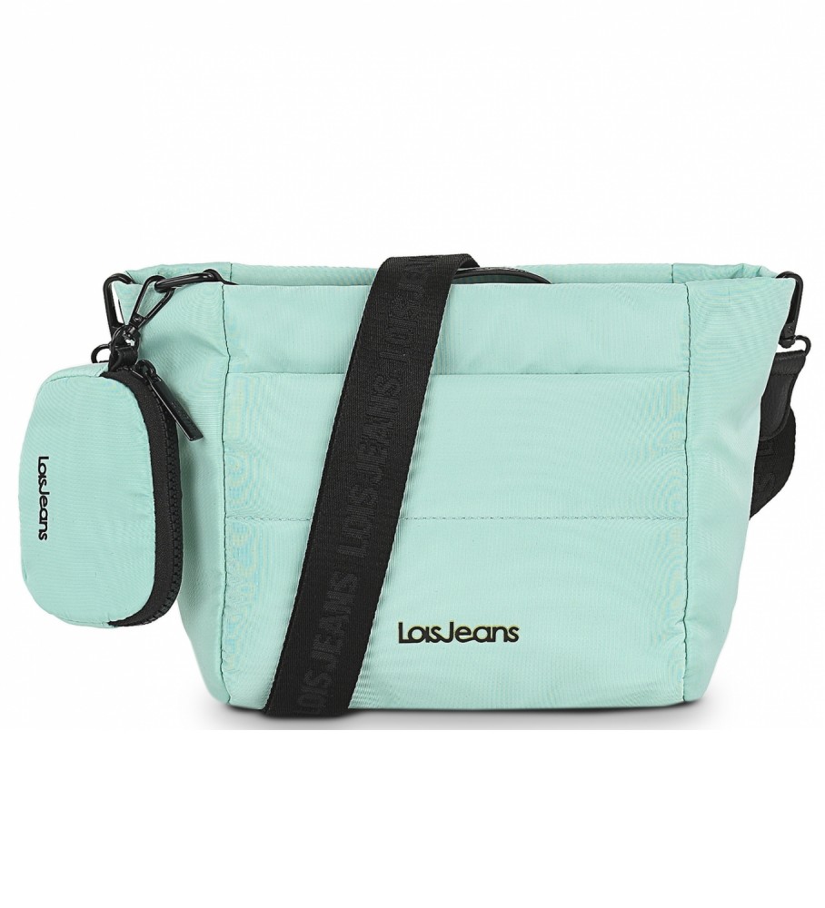 Bolsa de ombro Lois 314672 Verde Água - 30x18x12cm -