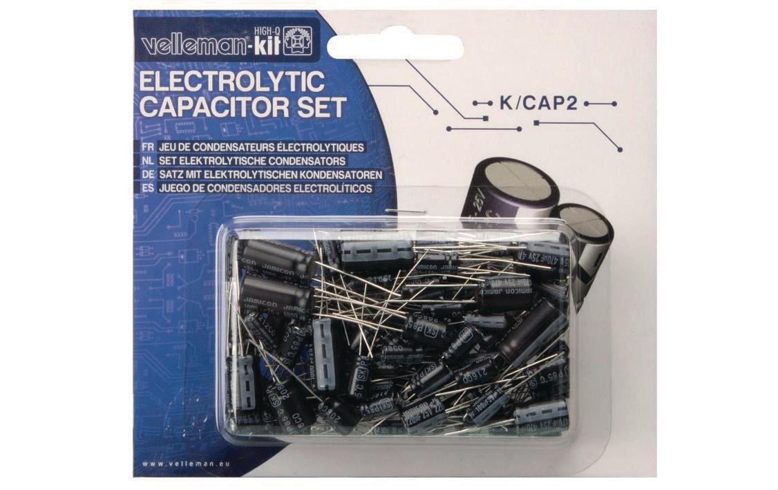 Elektrolytkondensatoren K/CAP2 120 StückElektrolytkondensator Set