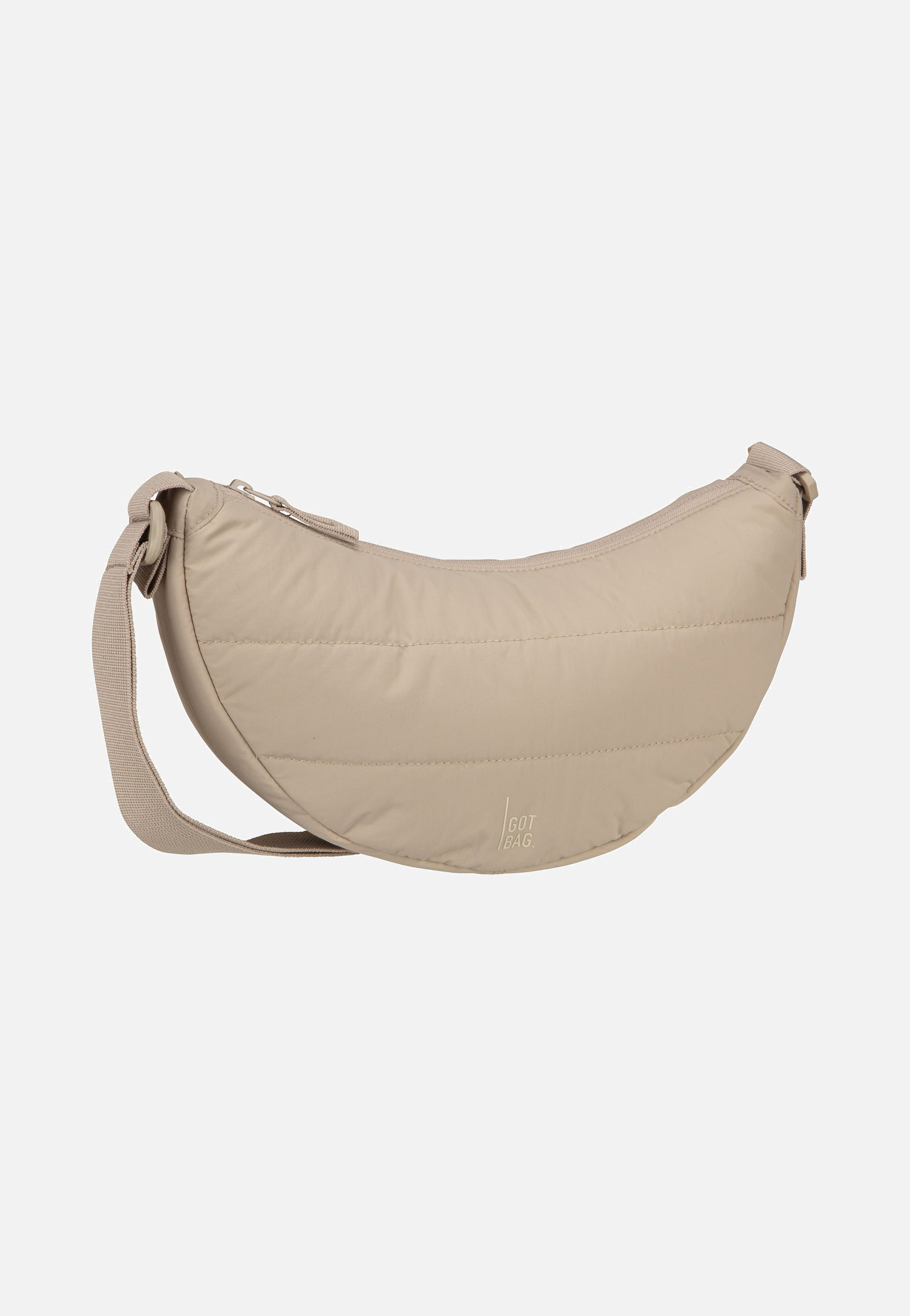 Puffer Moon Bag Small Monochrome Scallop - Crossbody Bag