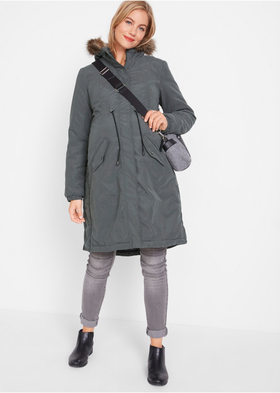 Parka de grossesse/de portage, rembourrée