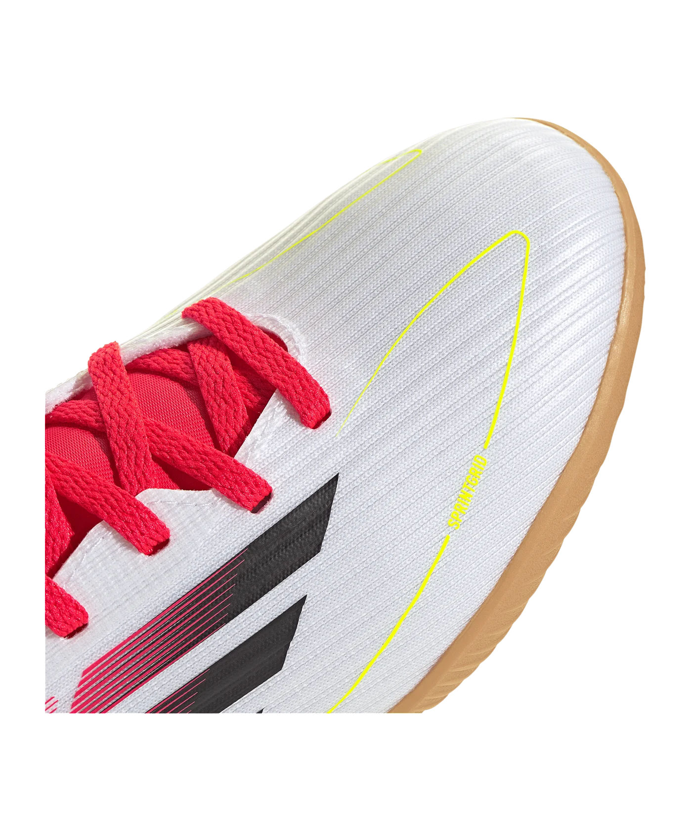 adidas F50 League IN Pure Victory Kids Weiss