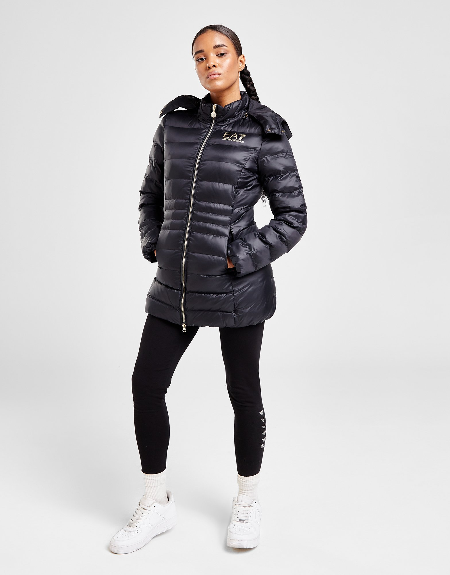 Emporio Armani EA7 Veste Longue Core Femme