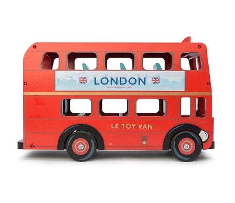 Le Toy Van London Buss, Lekebil i Tre