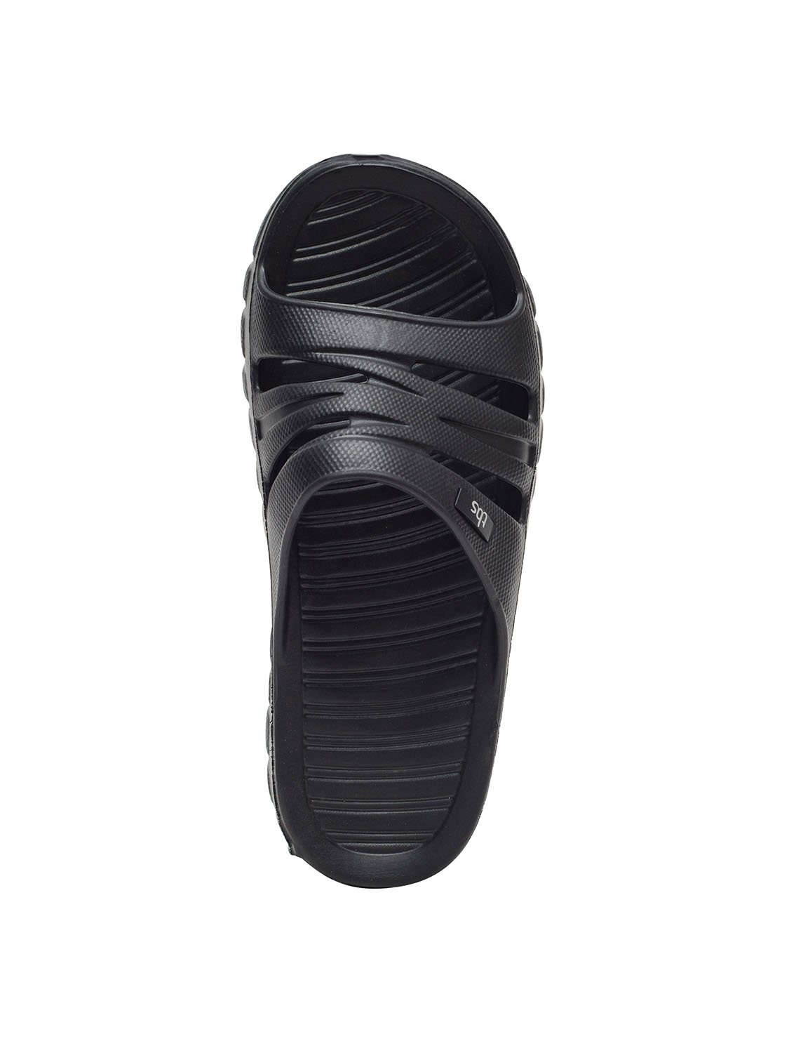 Mules Piscine Homme Légères Noires