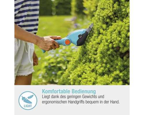 GARDENA ComfortCut Li 3.0Ah snoerloze grasschaar incl. USB-C oplaadkabel en handgreep