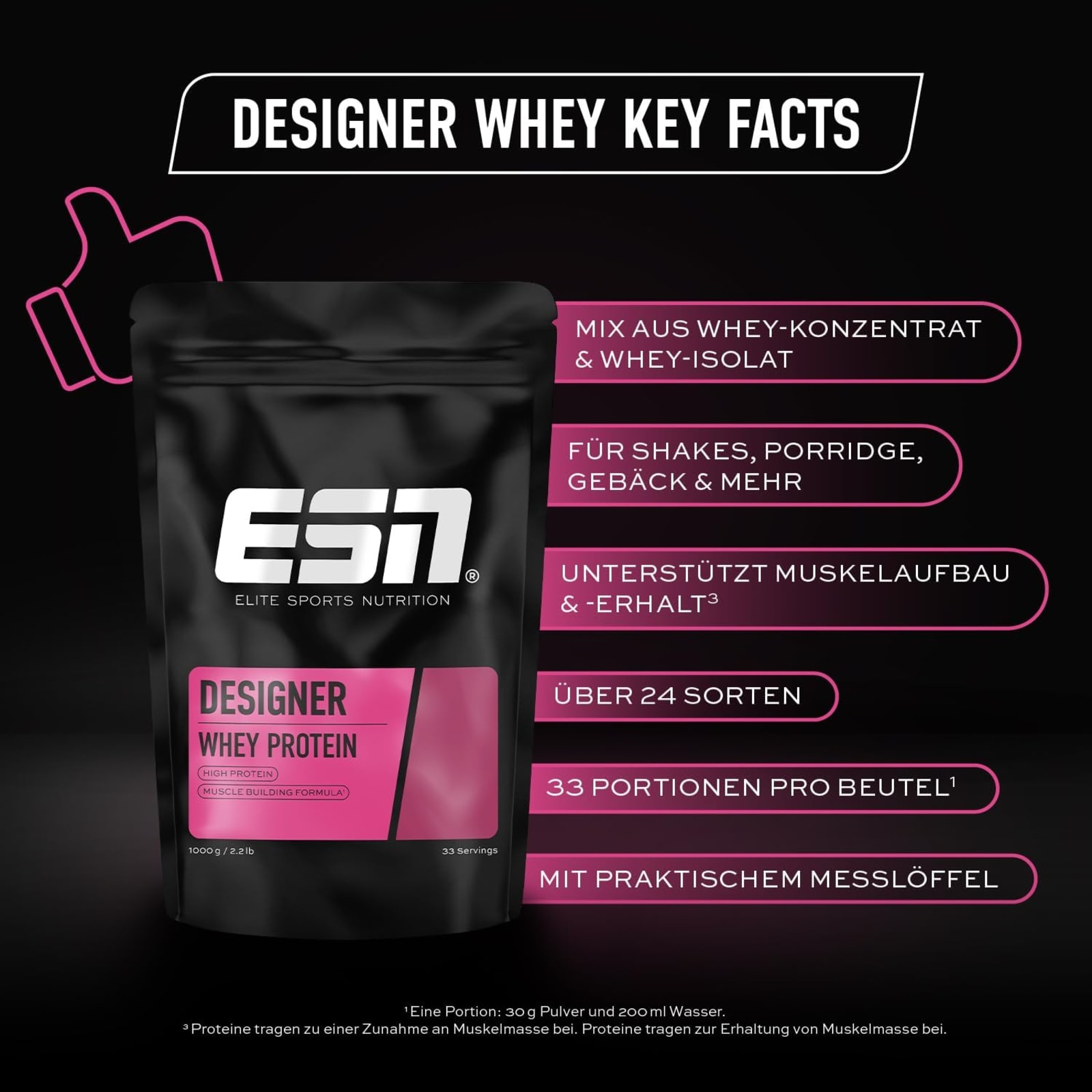 ESN Designer Whey (1000g)
