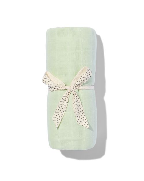 linge hydrophile 110x100 XL relief vert