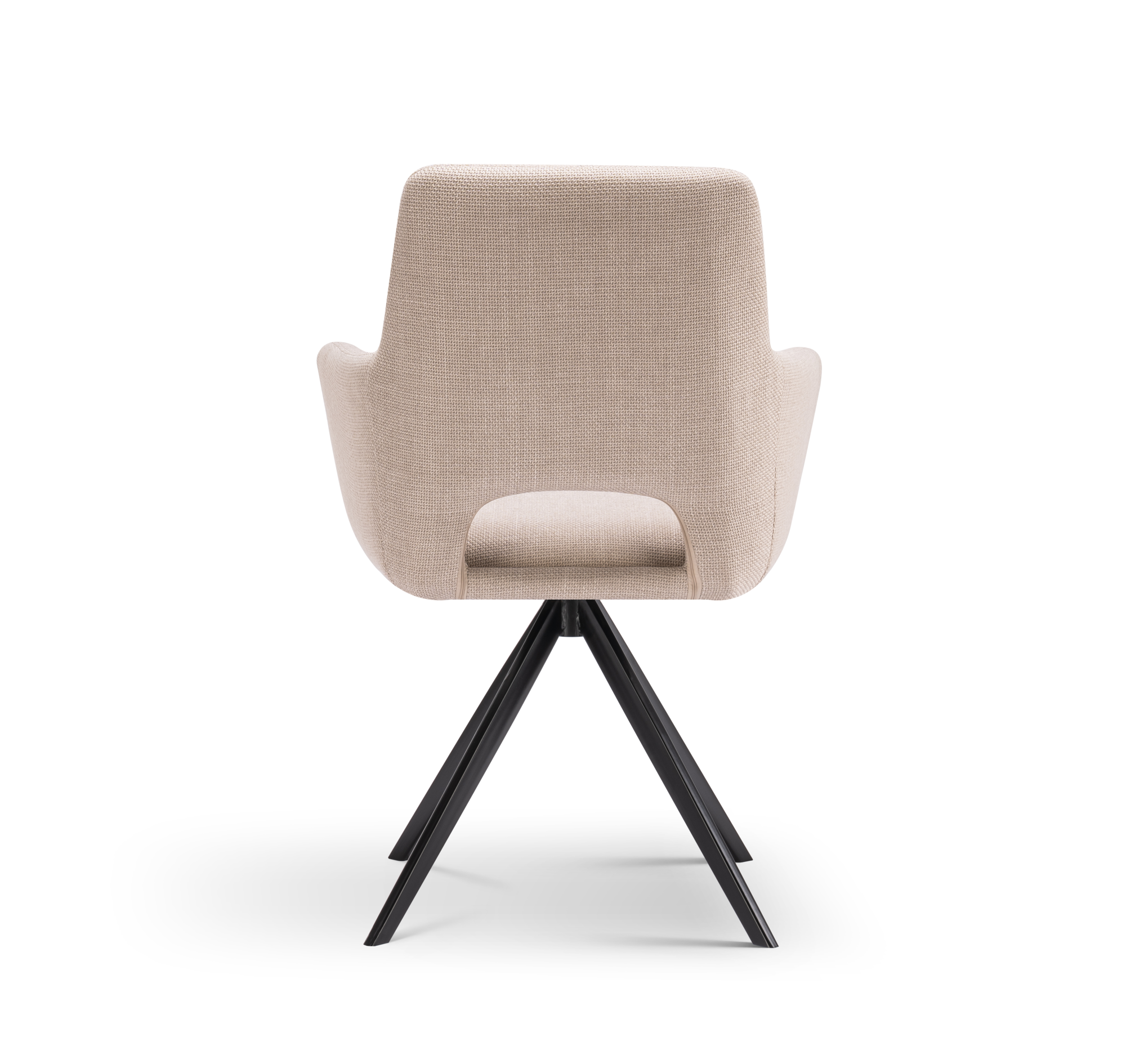 Jasmine draaistoel arm beige