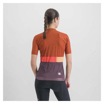 Maillot Manches Courtes Femme Sportful Snap Rouge