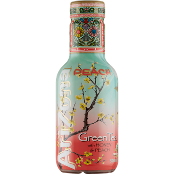AriZona Green Tea met Honing & Perzik 500 ML