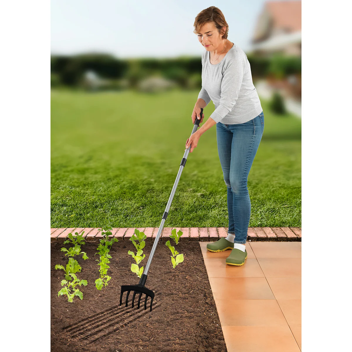 Maximex - Gartenhacke & Kultivator „2 in 1“