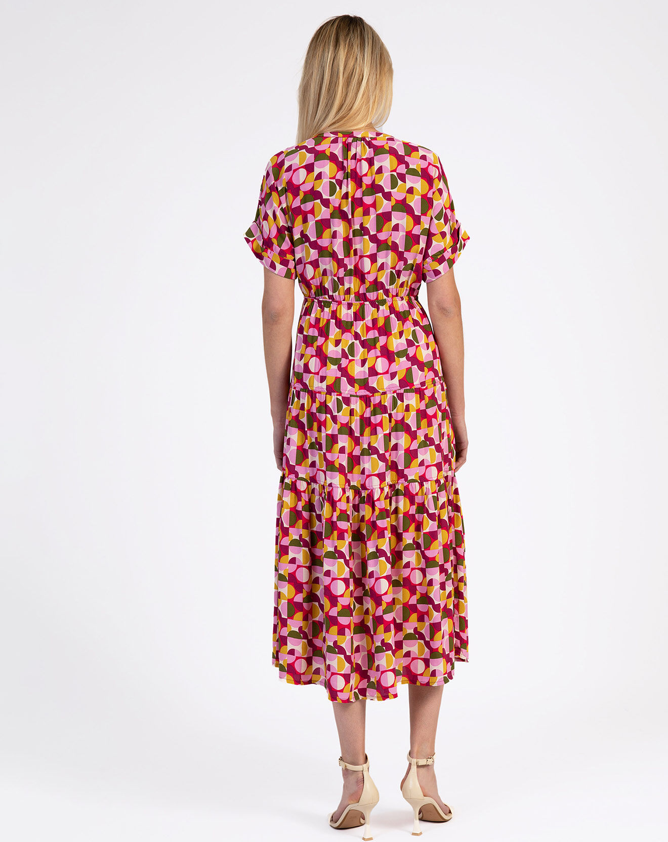 An'ge Robe Motta fuchsia/multicolore
