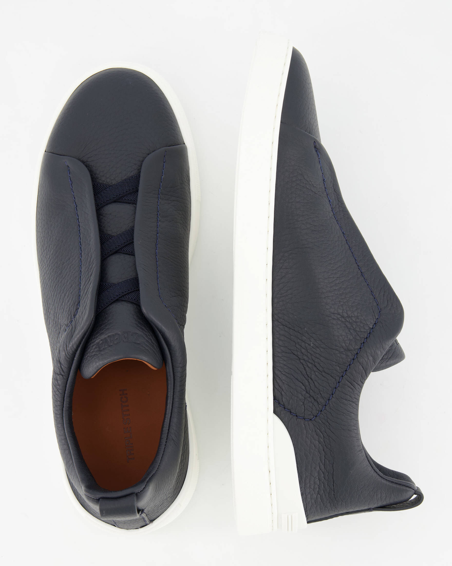 Zegna| Herren Sneaker TRIPLE STITCH LOW-TOP