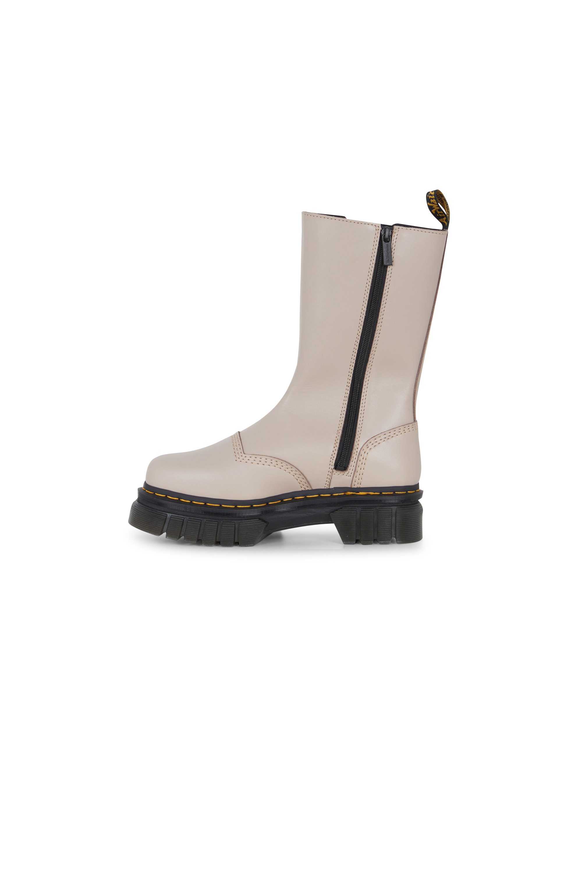 DR. MARTENS Bottes Audrick Chelsea Tall Beige