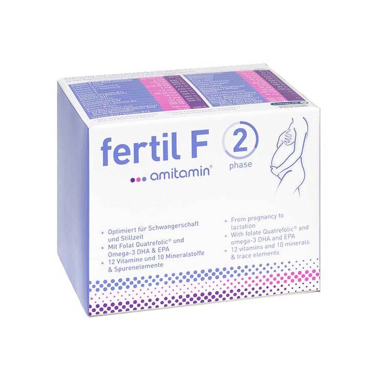 Amitamin fertil F phase 2 Kapseln, 120 St