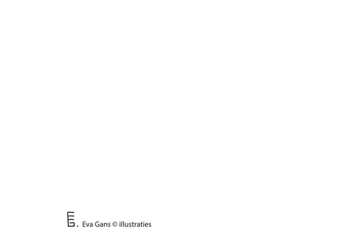 Eva Gans | Beterschapskaart | Bloemen | Voor hem