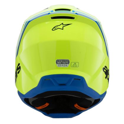 Casque cross Alpinestars SUPERTECH S-M3 - RADIUM - ENFANT - Jaune / Noir